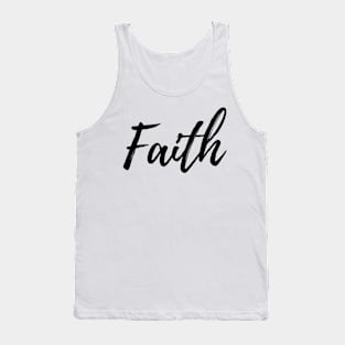 Faith - Set Your Intentions - Word of the Year List Tank Top